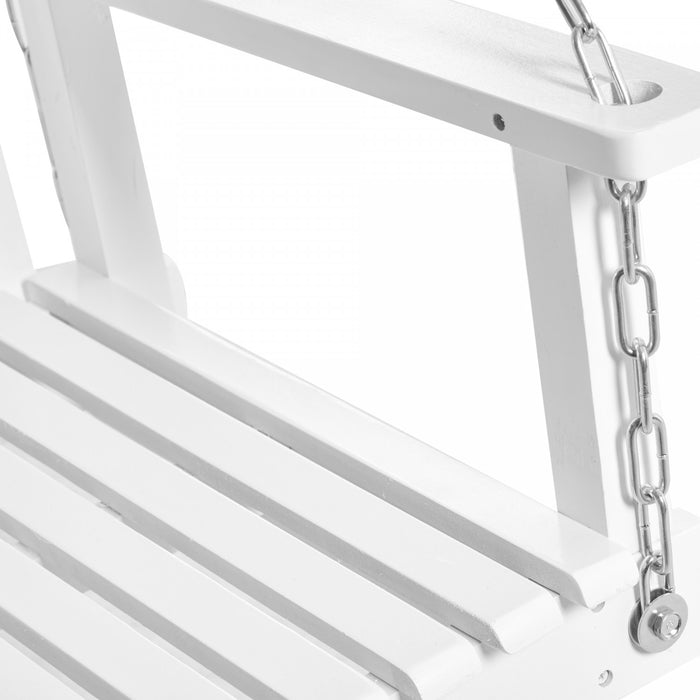 Outsunny Balancelle De Porche Pour 2 Pers Avec Chaines De Suspension