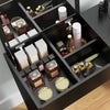 HOMCOM Vanity Set with Mirror and Cushioned Stool for Bedroom