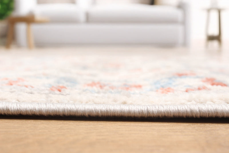 Tapis de Couloir Traditionnel Mira 2'8\" x 8'2\" en Ivoire