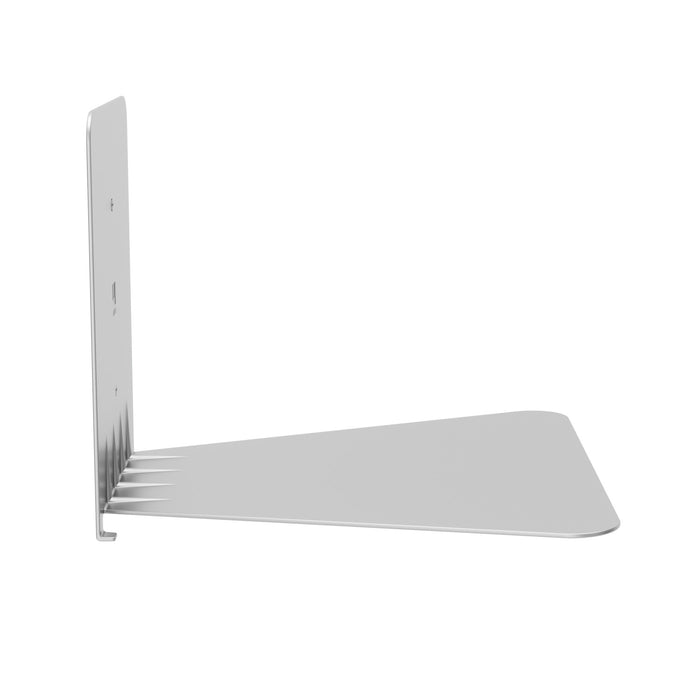 Tablette dissimulée moderne de Umbra en acier argenté - ensemble de 3