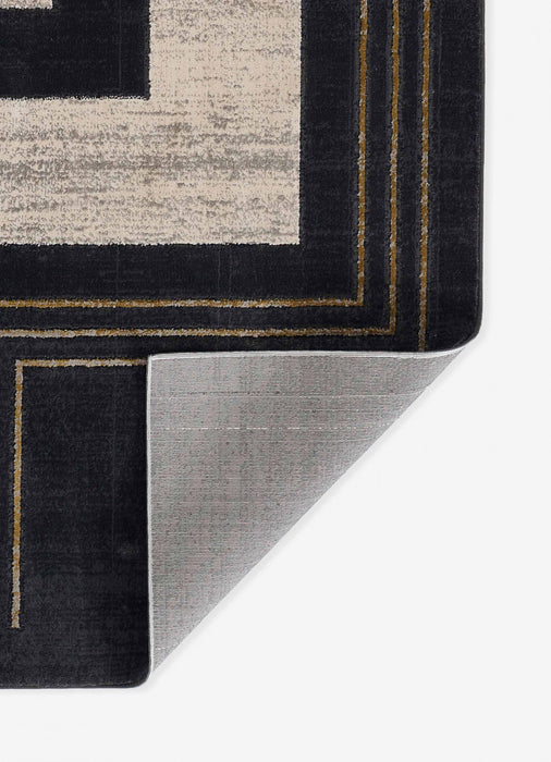 Tapis Contemporain Erisa 7'9\" x 9'10\" en Gris