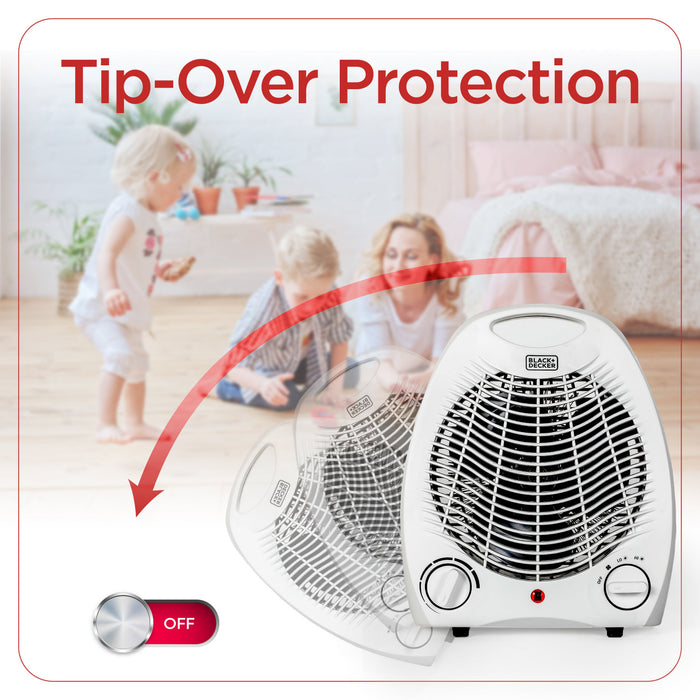 Radiateur portatif Black+Decker de 10 po 