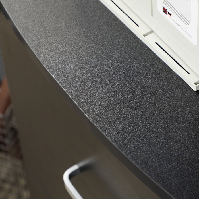 Vinsetto Classeur De Bureau Mobile A 2 Tiroirs Avec Serrure