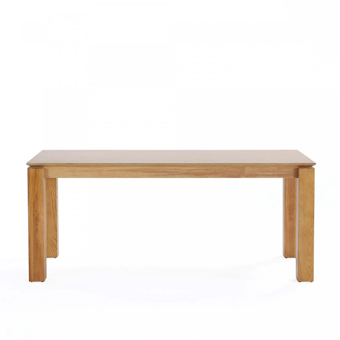 Hamlet et Ensemble de salle a manger moderne industriel chic Rockaway 9 pieces en naturel