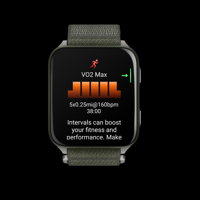 Montre intelligente Garmin Venu X1 Moss legere - Suivi exterieur, boitier en titane, bracelet ComfortFit, surveillance de la sante, commandes vocales, stockage de musique