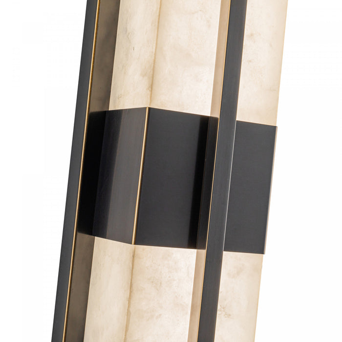 Applique Murale A Del Integrees Briana, Bronze