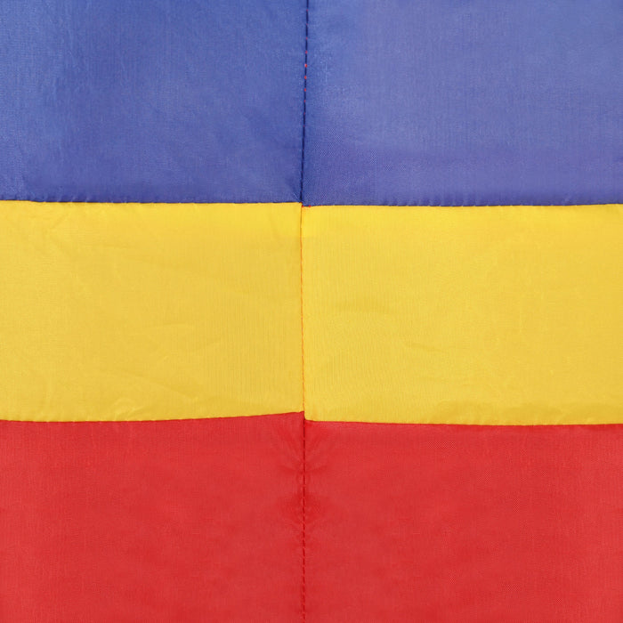 Homcom Soldat Gonflable De Noel Rouge Bleu
