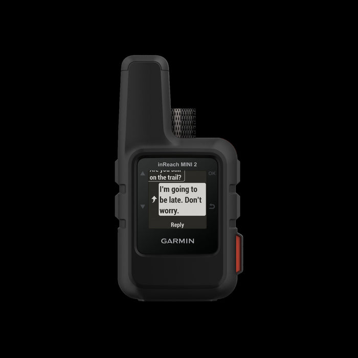 Garmin Inreach® Mini 2 Gps Portable - Conception Robuste Et Durable Avec Messagerie Bidirectionnelle - Noir
