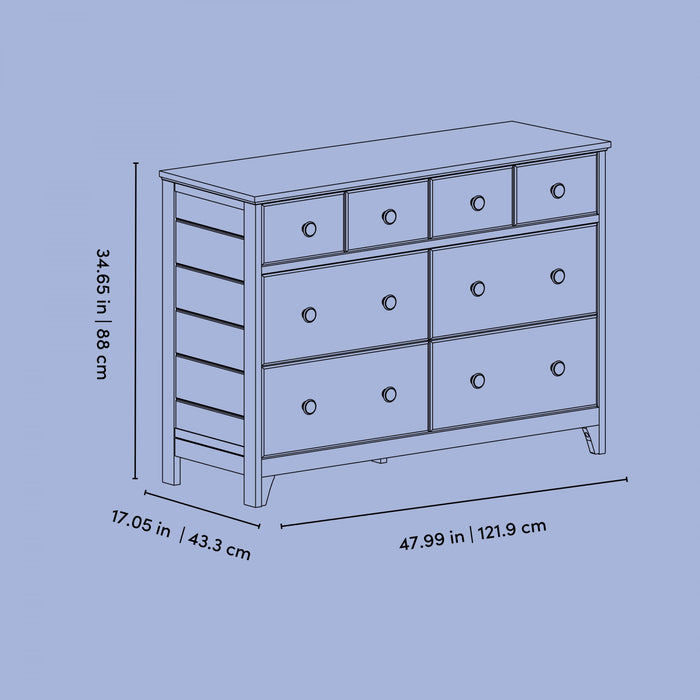Storkcraft Moss 6 Commode a tiroirs - Blanc
