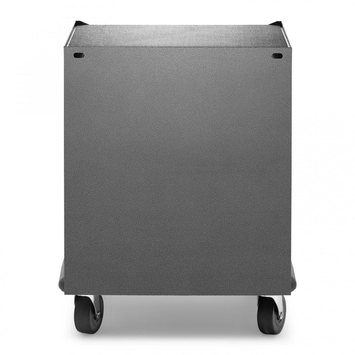 Armoire à outils modulaire de série Premier à 7 tiroirs de Gladiator - bande de roulement argentée