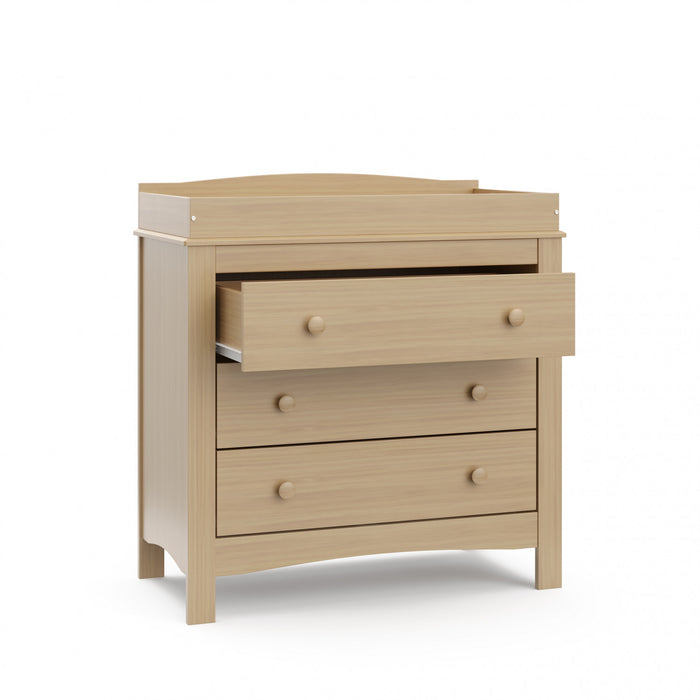 Graco Noah 3 Commode a tiroirs avec dessus a langer - Bois clair
