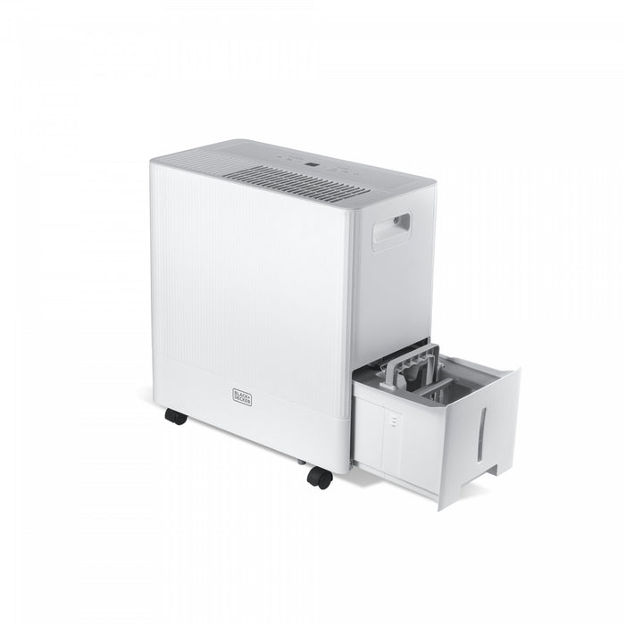 Deshumidificateur portatif BLACK+DECKER BDW serie 50 pintes, BD50MWSA, blanc