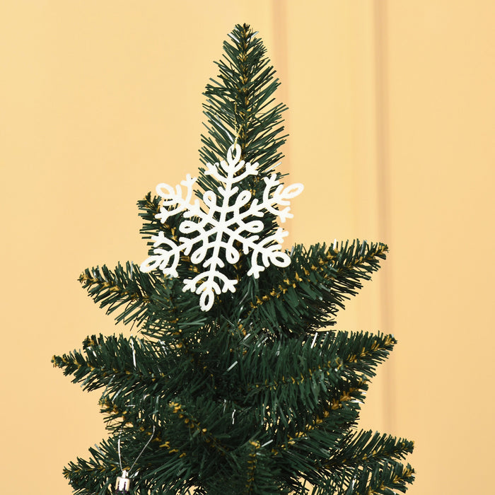 Homcom Arbre De Noel Artificiel De 6 Pieds 380 Pointes De Branche