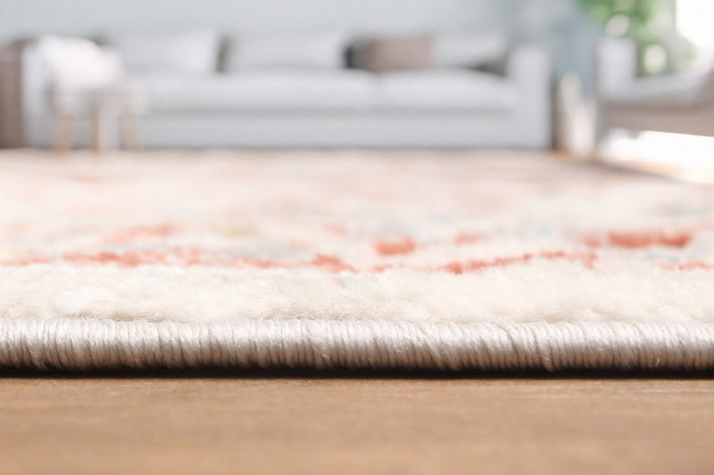 Tapis de Couloir Traditionnel Seline 2'8\" x 8'2\" en Ivoire