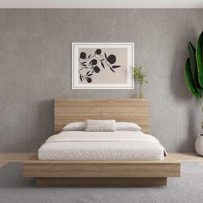 Tête de lit Marconi Nordika - chêne brun