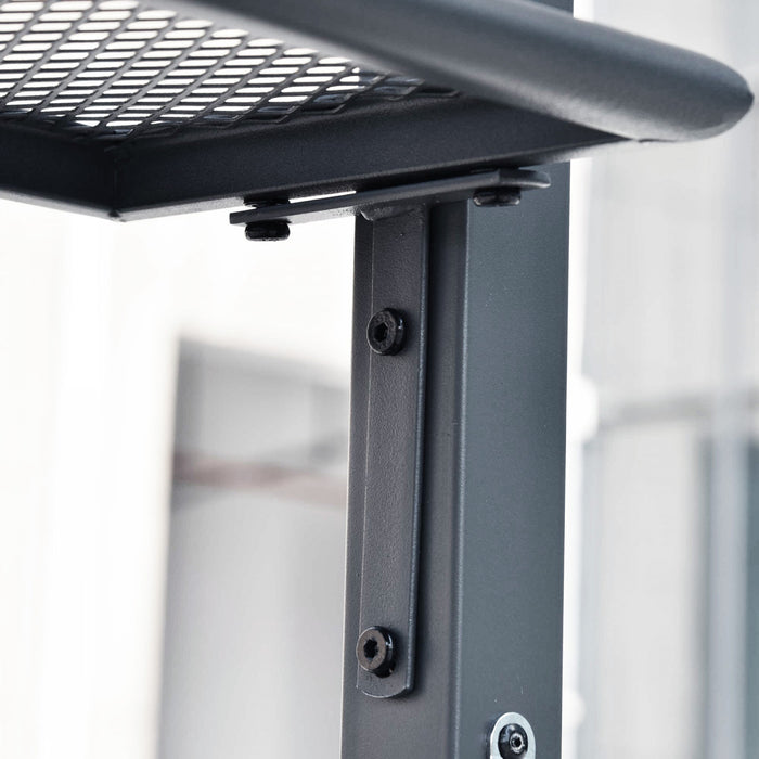 Outsunny 8' X 5' Pavillon De Jardin Abri Barbecue Avec Double Toit Auvent Exterieur Gris