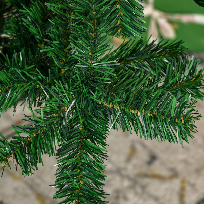 Homcom Arbre De Noel Artificiel De 7ft Avec Ornement