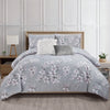 Alysse 5-Piece Floral Comforter Set | Ensemble Douillette Florale 5 Morceaux Alysse pour Lit Double/Grand
