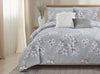 Alysse 5-Piece Floral Comforter Set | Ensemble Douillette Florale 5 Morceaux Alysse pour Lit Double/Grand