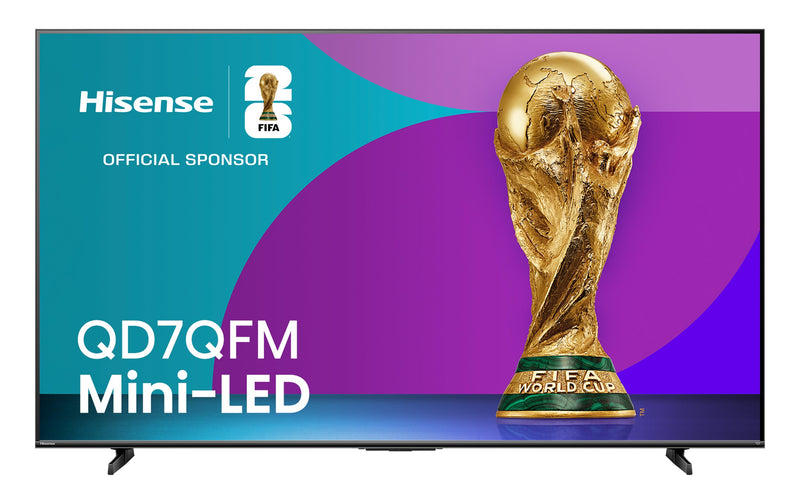 Téléviseur intelligent QLED à Mini DEL HISENSE QD7QFM UHD 4K de 65 po avec IA et Fire TV (65QD7QFM)