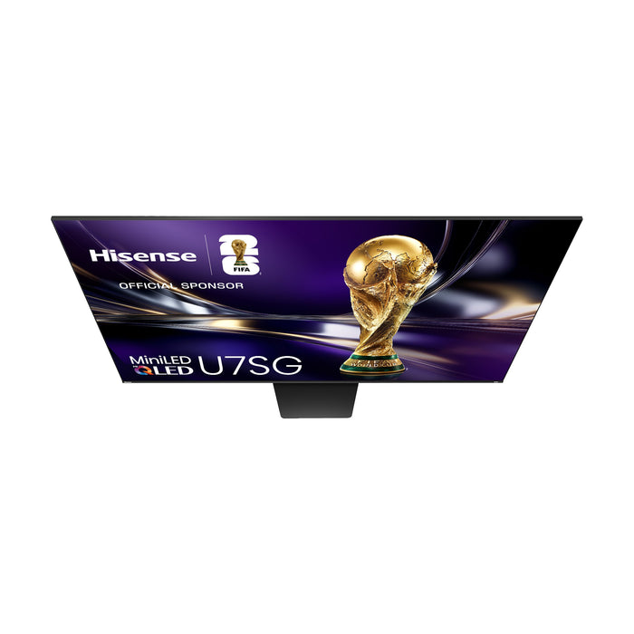 Téléviseur QLED Hisense U7SG UHD 4K de 65 po avec Mini DEL, IA et (écran) antireflet (65U7SG) - modèle 2026