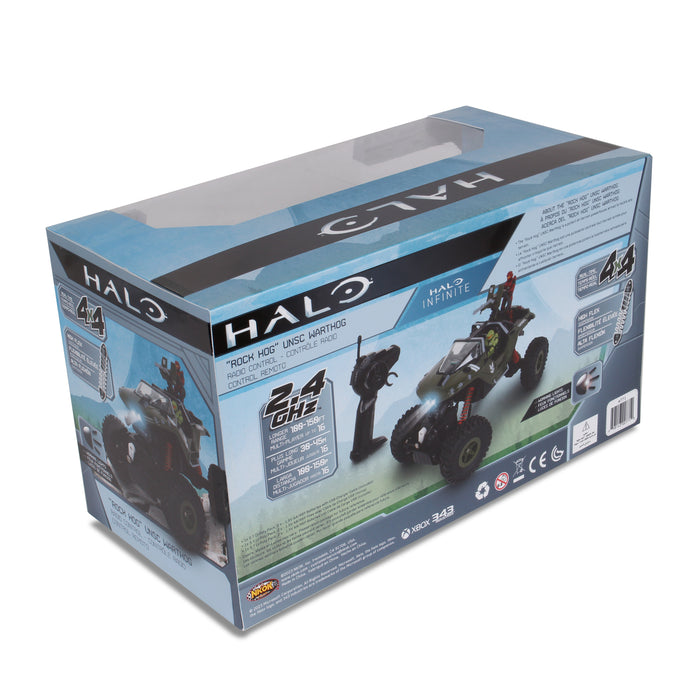 Véhicule télécommandé Rock Hog UNSC Warthog Rock Crawler de NKOK