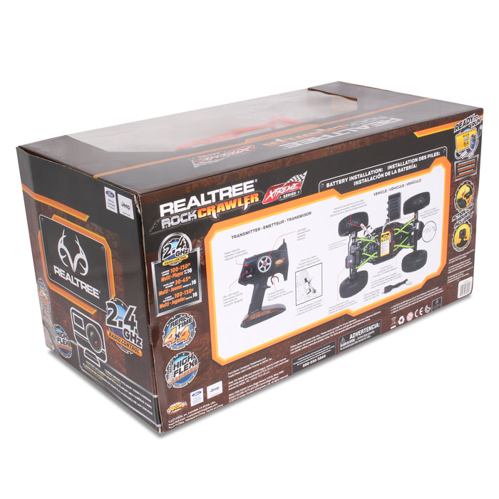 Véhicule 4x4 télécommandé Jeep Wrangler Unlimited Realtree de NKOK 1:10