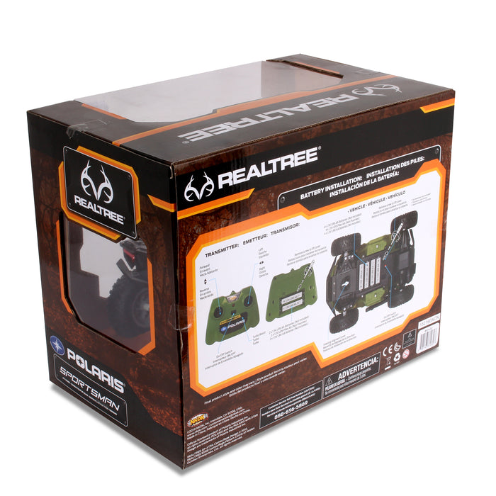 Véhicule télécommandé Rt Polaris Sportsman XP 1000 de NKOK vert 1:08