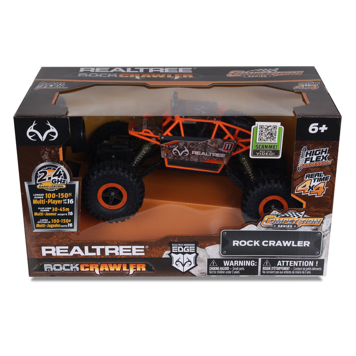 Véhicule télécommandé Rock Crawler Realtree de NKOK orange 1:16
