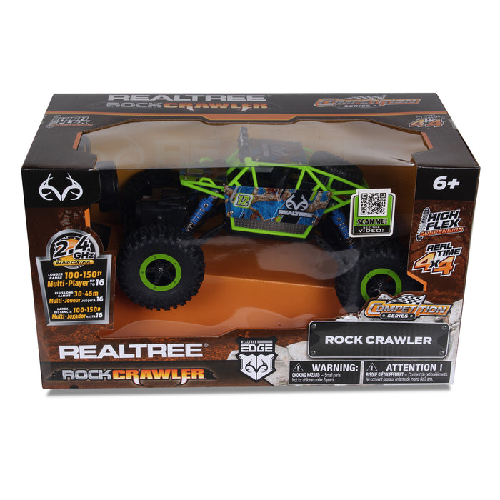 Véhicule télécommandé Rock Crawler Realtree de NKOK vert 1:16