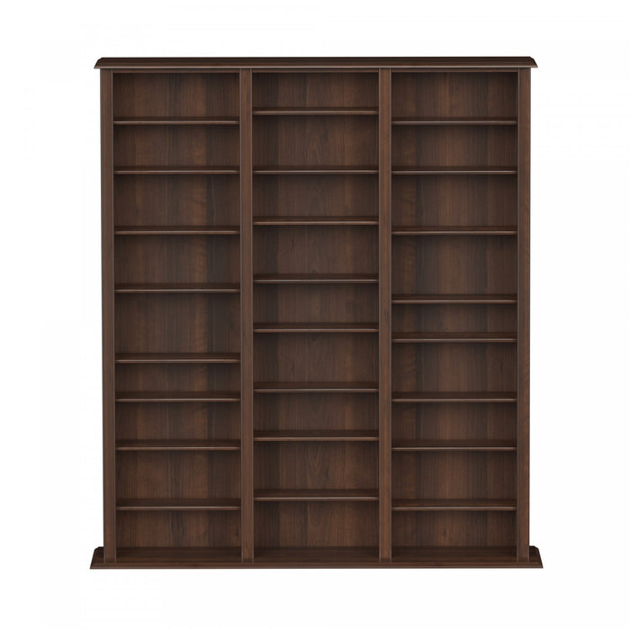 Etagere Multimedia A 27 Tablettes Reglables – Espresso