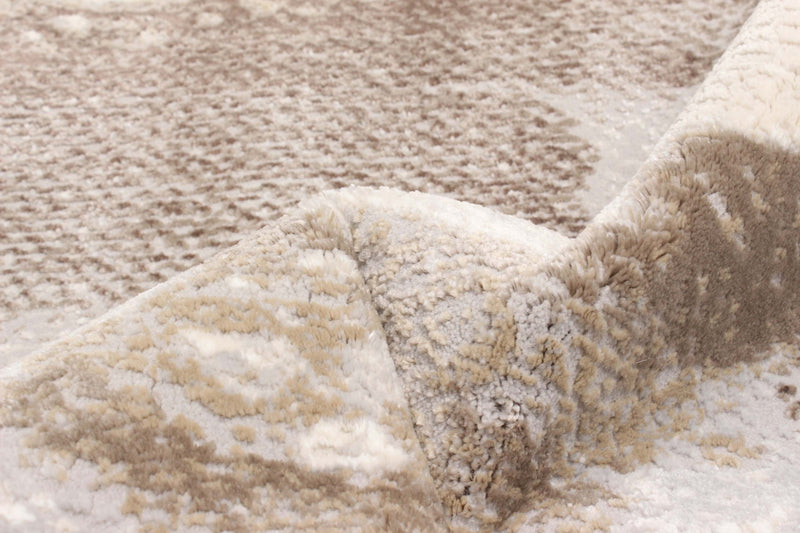 Tapis Contemporain/Moderne Bloom 8'0\" x 10'0\" en Brun clair
