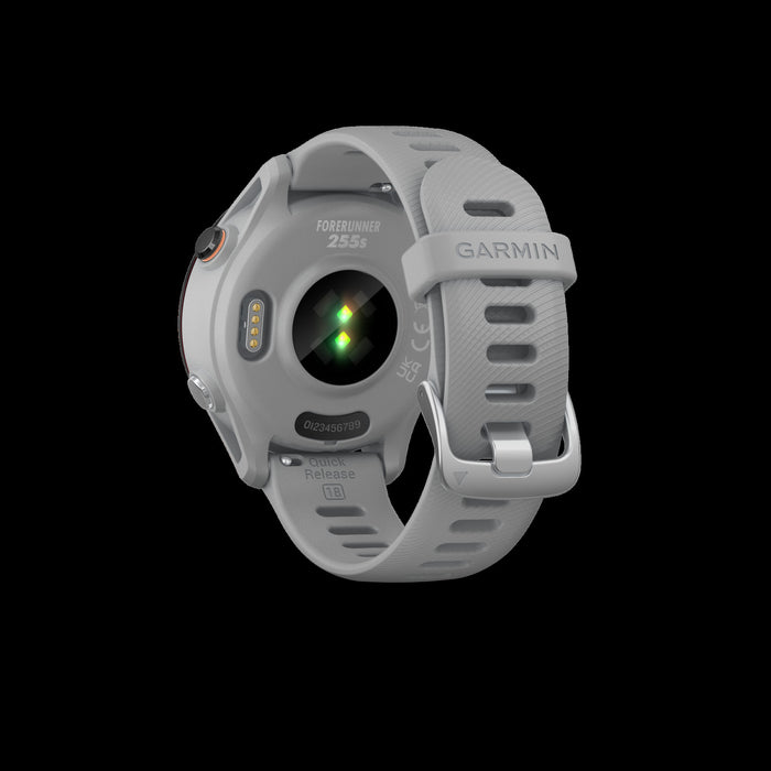 Garmin Forerunner® 255s Montre Gps Intelligente - Suivi De La Sante Quotidien, Autonomie De 12 Jours - Gris Poudre