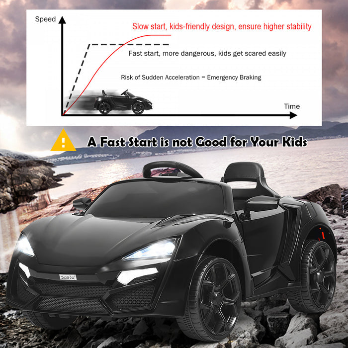 Voiture Electrique Pour Enfant 12v Costway – 2,4g, Mp3