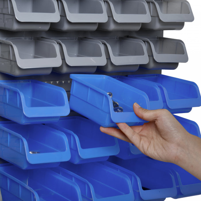 Durhand Ensemble De Rangement D'outils Bleu
