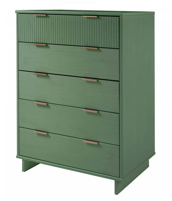 Ensemble de commode 2 pieces Granville Modern en vert sauge