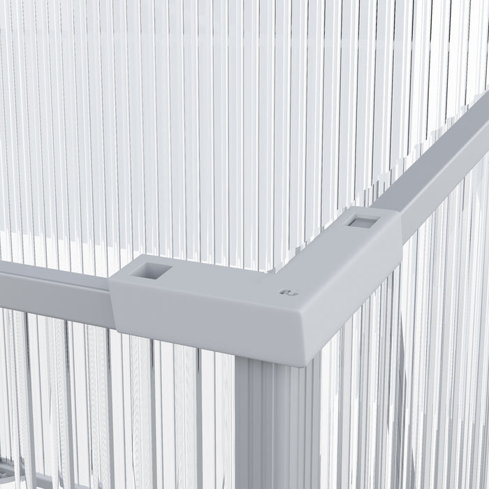 Outsunny Serre A Cadre Froid Avec Dessus Ouvrable, 71\" X 21\" X 20\"