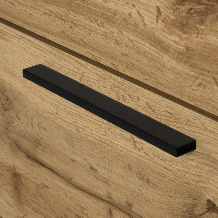  Table de nuit Step One Essential à 2 tiroirs - chêne nordique