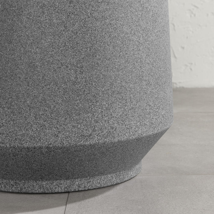 Ensemble 2 cache-pots Dalya - gris chiné