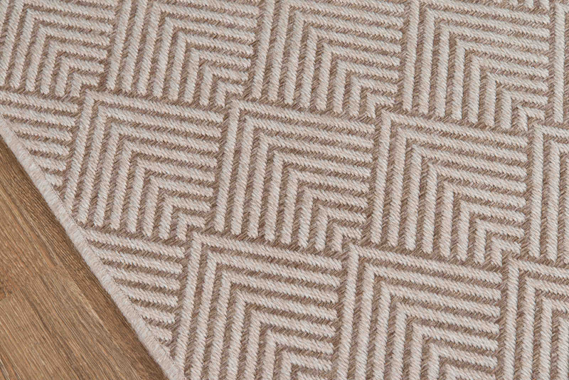 Tapis Contemporain Laura 2'0\" x 6'0\" en Ivoire