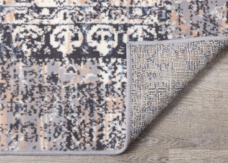 Carpette Florence à motif patchwork pour l’intérieur - 4 pi 7 po x 6 pi 7 po