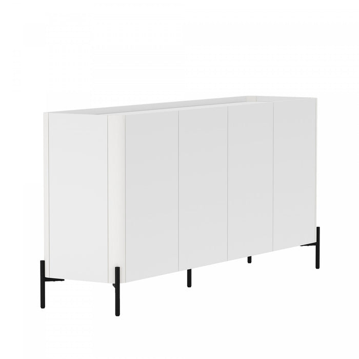 Buffet moderne Abbey 67\" en blanc
