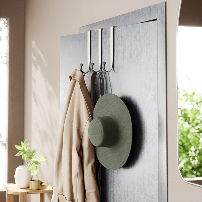 Crochets pour porte Schnook de Umbra - nickel