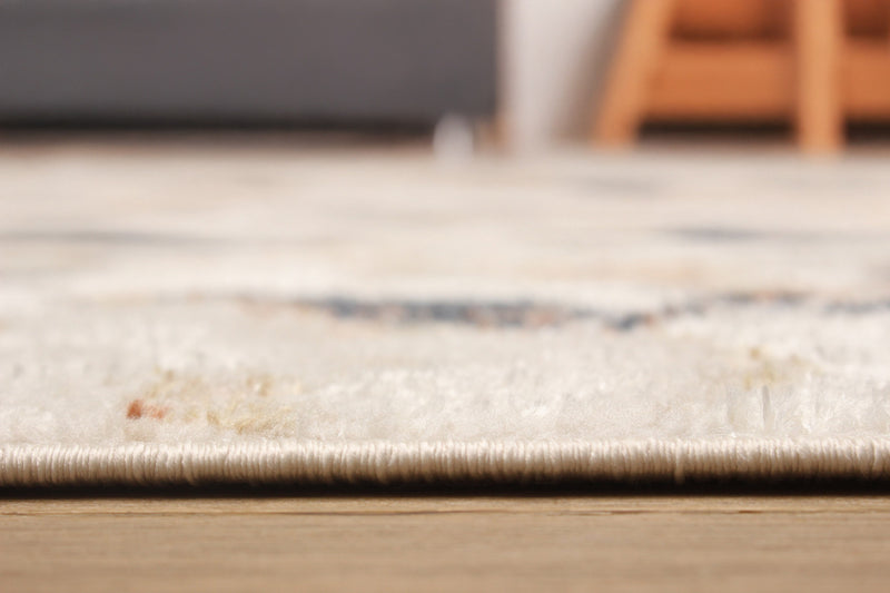 Carpette Rosette ivoire - 5 pi 0 po x 8 pi 0 po  