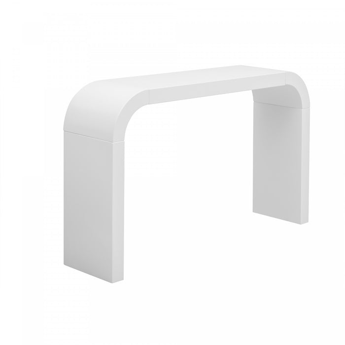 Olivia Table Console Moderne Minimaliste au Design Elegant, Noir