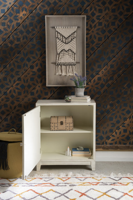 Armoire décorative Grace - blanc fumé