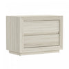 Soren Contemporary 32" Nightstand in Whitewashed Oak (2-Drawer) | Table de nuit contemporaine Soren 32" en chene blanchi (2 tiroirs)