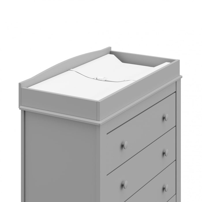 Graco Noah 3 Commode a tiroirs avec dessus a langer - Gris galet
