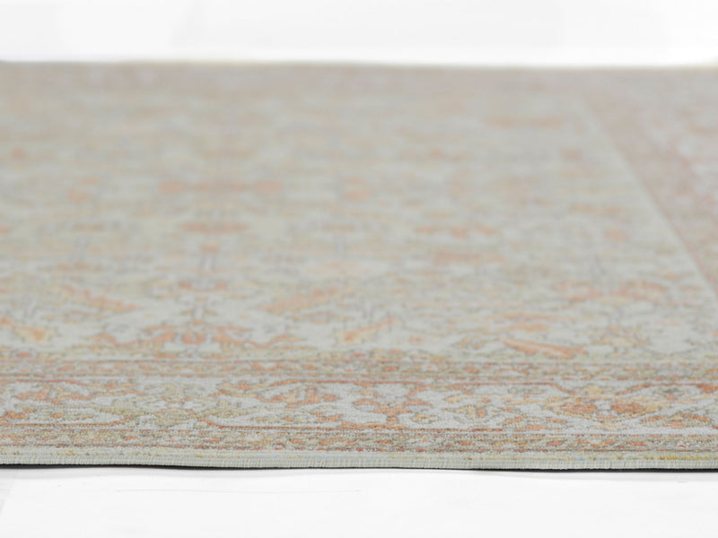 Tapis Traditionnel Hailey 6'7\" x 9'6\" en Vert