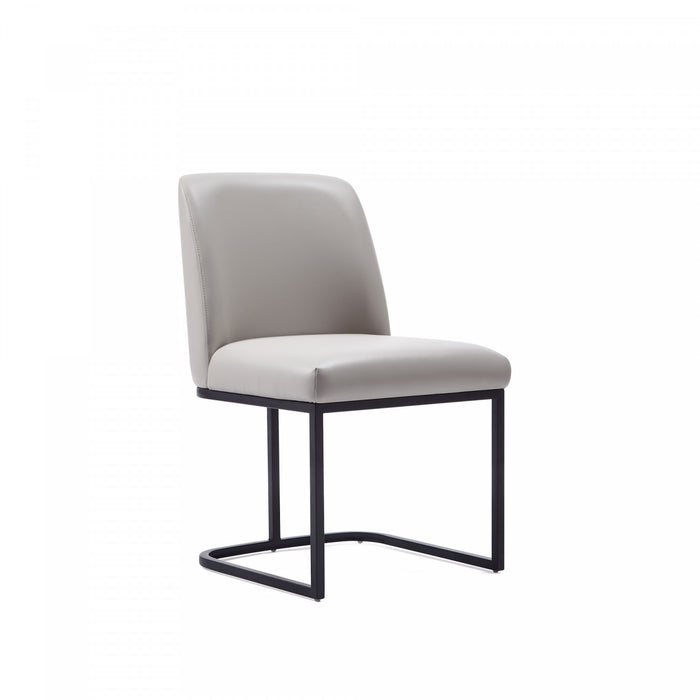 Ensemble de salle a manger moderne Serena 6 pieces en gris clair